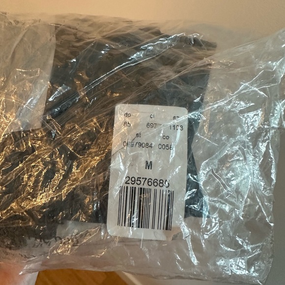 NWT Express black leather leggings M - Picture 6 of 7